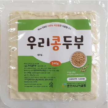 우리콩두부(340g)