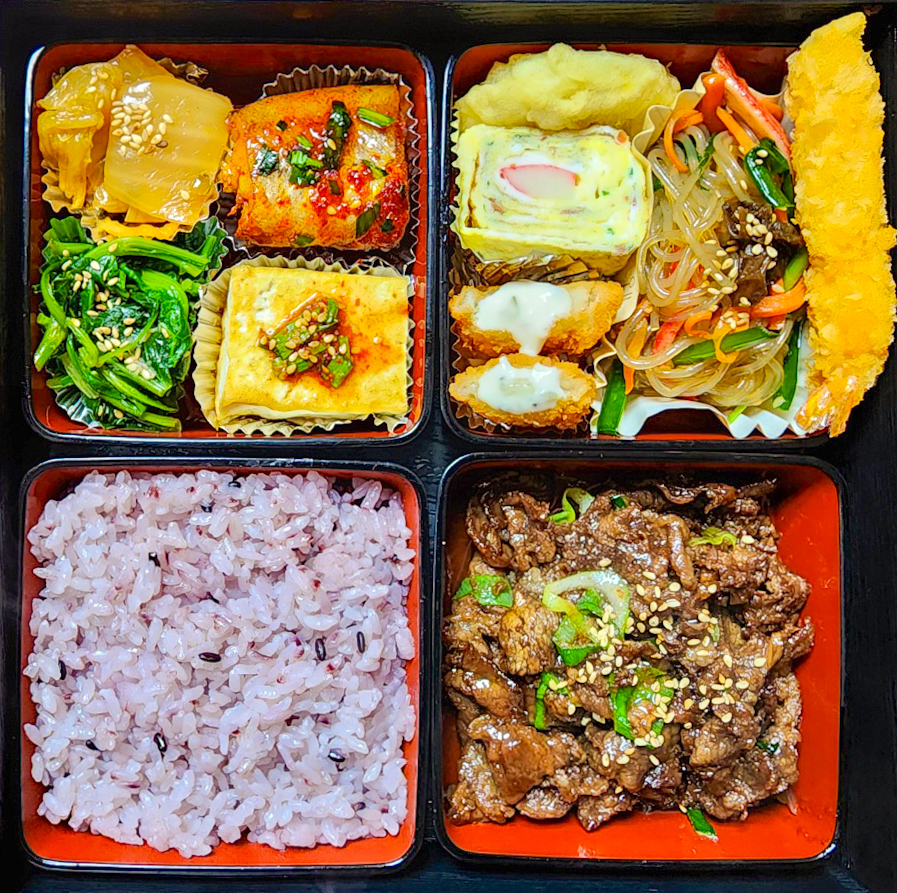 소불고기 도시락